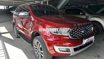 Ford Everest 2021 Titanium Đỏ