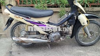 Honda Wave màu vàng đen