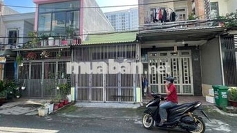 Cho thuê nhà hẻm xe hơi 1 trệt + gác, 50 m2 Tân Thới Nhất 1,