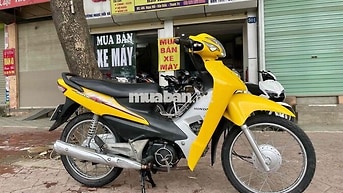 Honda Wave Alpha màu vàng