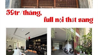 Cho Thuê Villa An Khánh Q2 59tr | Hồ Cá Koi Siêu To, Full Nội Thất