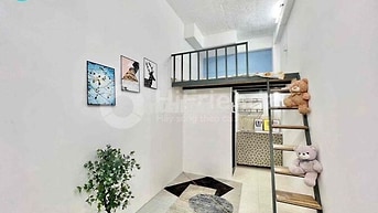 Phòng Có Gác Sẵn Nội Thất Gần HUIT