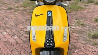 Vespa Primavera Fi 3vie màu Vàng Bstp Chính Chủ