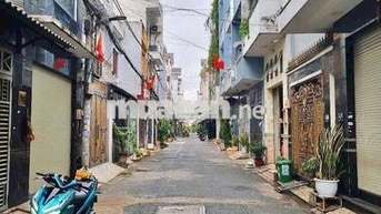 nhà đẹp hẻm đẹp 4-13m trệt 3 lầu st 12triệu