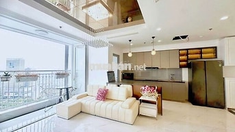Cho thuê căn góc L4-02, 108.7m2, 3PN, 2WC, Landmark 4, full nội thất 