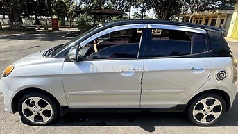 Kia Morning 2008 Số tự động màu bạc
