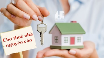 Cho thuê nhà nguyên căn 45m2 trong ngõ đường Lê Duẩn, HN