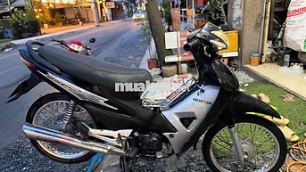 Daelim Wave 50cc màu Đen bạc