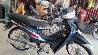 Honda Wave Alpha màu Xanh