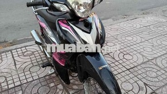 SYM Elegant 50 50cc màu Đen hồng