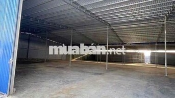 cho thuê kho xưởng 1500m2 giá 40đ