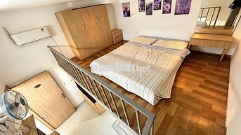 CĂN HỘ DUPLEX GÁC CAO HAI KHÔNG GIAN TÁCH BIỆT RỘNG RÃI CỬA SỔ THOÁNG