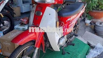 Kawasaki Max 50cc màu đỏ trắng