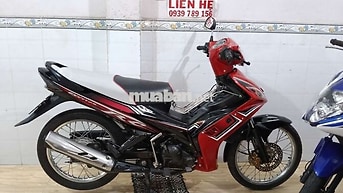  Exciter 135 -2010 Đỏ đen,2 càng 