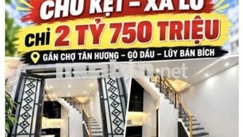 Nhà đẹp Ngay chợ Tân Hương - 4 tầng BTCT - CHỦ GẤP BÁN - Nhỉnh 2 tỷ💥