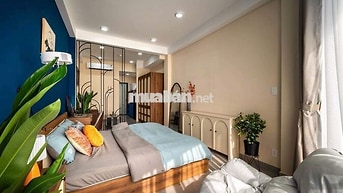 CHO THUÊ CĂN HỘ 1PN BAN CÔNG FULL NỘI THẤT RỘNG 30M2 NGAY NGUYỄN XÍ 