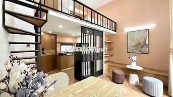 PHÒNG ĐẸP DẠNG DUPLEX SIÊU XINH NGAY NGÃ TƯ BẢY HIỀN