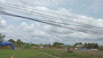 Bán lô đất mặt tiền DT 90m2,full thổ cư,SHR,cách KCN Xuyên Á200M