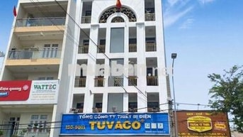 DT : 10 x 28M Hầm Trệt 5 Lầu Thang Máy PCCC