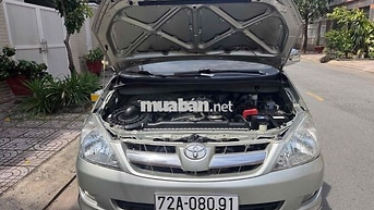 TOYOTA INNOVA 2006 G 7 CHỖ BẠC
