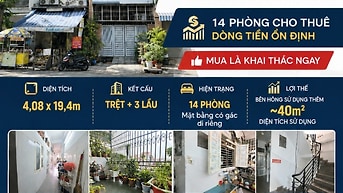 BÁN NHÀ MẶT TIỀN P. TÂN SƠN NHÌ - ĐANG CÓ DÒNG TIỀN TỐT