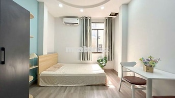 Phòng cho thuê trung tâm Q1 ngay cầu Bông gần chợ Tân Định Full NT