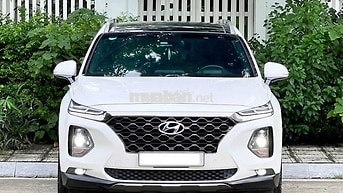 Hyundai Santafe 2019 Premium 10 vạn km Trắng