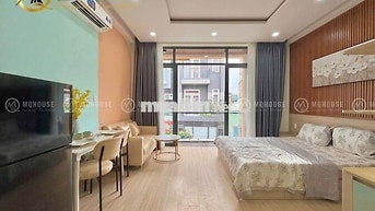 Căn hộ studio full nội thất ban công đường Nguyễn Thị Minh Khai quận 1