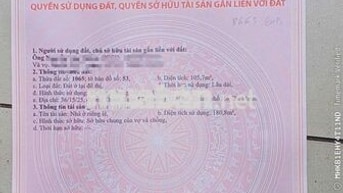 BÁN NHÀ CHÍNH CHỦ, SỔ HỒNG SẴN [Q12]