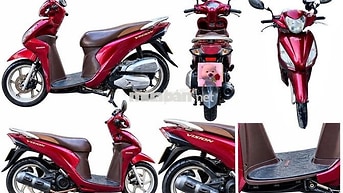 Honda Vision 2020 dưới 20.000 km màu đỏ