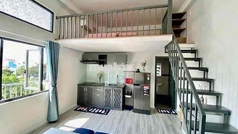 cho thuê căn duplex ban công lớn, ngay ngã 6 Gò Vấp