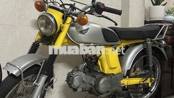 Xe máy Honda 67 110cc màu Vàng