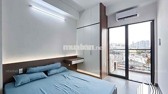 Newind độc quyền căn 1 phòng ngủ mới ban công đầy đủ nội thất bancol
