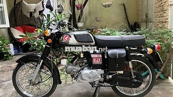 Honda CD gù màu Đen
