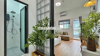 CHDV BAN CÔNG FULL NỘI THẤT MÁY GIẶT RIÊNG SIÊU THƠ MỘNG GẦN GA T3