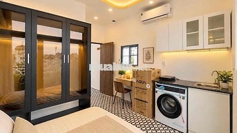 STUDIO BAN CÔNG - FULL NỘI THẤT CAO CẤP SIÊU ĐẸP GẦN Q10