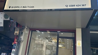 Cho thuê mặt bằng 33 Cách Mạng Tháng Tám, P.Bến Thành gần ngã sáu