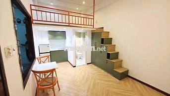 Căn Hộ Gác Lửng Mới Đẹp - Tân Bình - Full Nội Thất