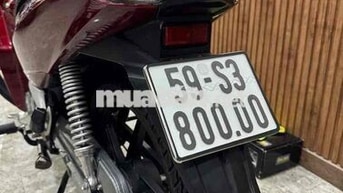 Honda Future 2023 màu Đỏ BSTP tứ quý 80000