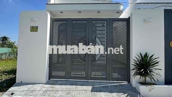 Nhà Mới Xây 5,5 x 17,5m Full Thổ Cư  2PN 2WC Sổ Hồng Riêng Giá Rẻ