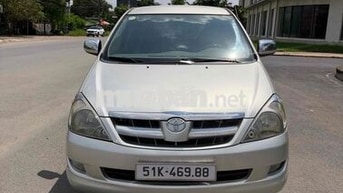 Toyota Innova 2007 2.0G Số sàn 8 chỗ Ghi-bạc