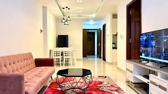 Sky Center 74m2 2pn 2wc 15 triêu/ tháng ở liền