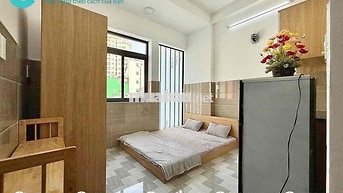 phòng cho thuê full nội thất đường Bắc Hải gần đại học Bách Khoa Q10