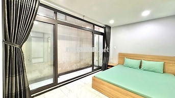 1 PHÒNG NGỦ TÁCH BẾP ĐẸP THOÁNG GẦN BỆNH VIỆN HOÀN MỸ 