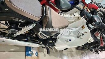 Xe máy Detec Cub 50 50cc màu Trắng đen