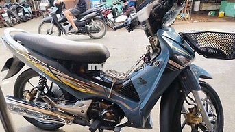 Honda Future 125cc Đen xám bạc