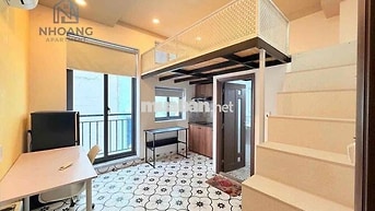 Cho thuê căn hộ duplex có gác ban công full nt Nguyễn Tri Phương Q10